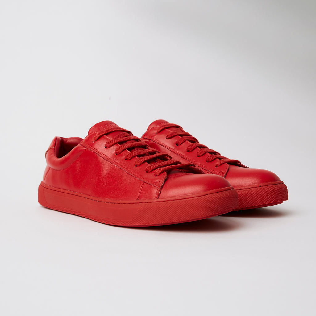 Saint Laurent Red Leather SL/01 Low Top Sneakers Size 42 Saint Laurent  Paris | TLC